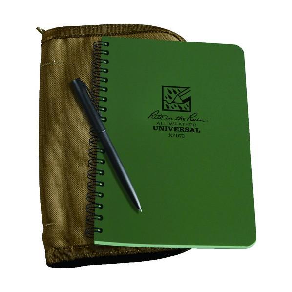Rite in the Rain社 ４　５／８Ｘ７キット　グリーンブック／タンカバー 973-KIT