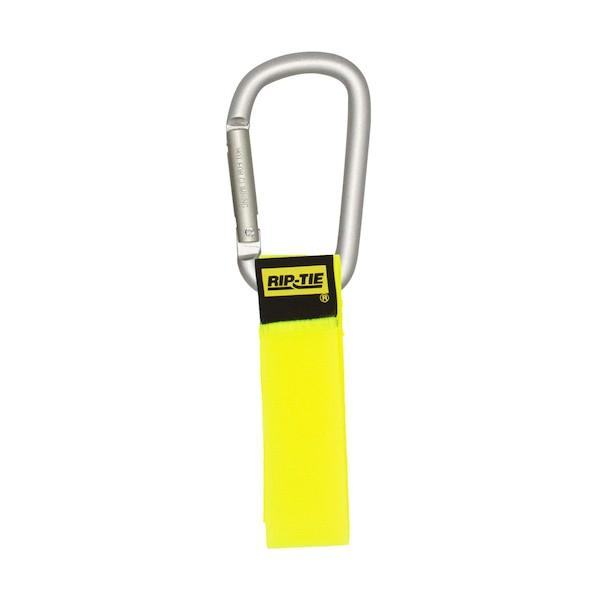 RIP-TIE ケーブルキャリアー(カラビナ8cm.銀) 25．4mmX152．6mm 2本入 ネオ...