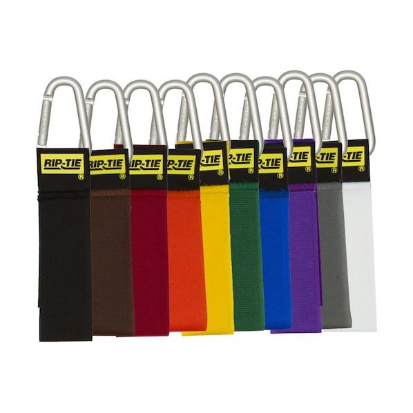 RIP-TIE ケーブルキャリアー(三角カラビナ.銀) 25．4mmX152．4mm 10本入 虹 ...