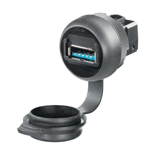 日本ワイドミュラー パネルマウントサービスインターフェース USB3.0 A-A 142796000...