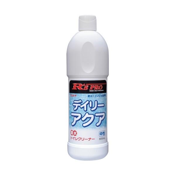 リンレイ R’sPRO デイリーアクア 節水トイレ用洗剤 800ML 784533 +12本