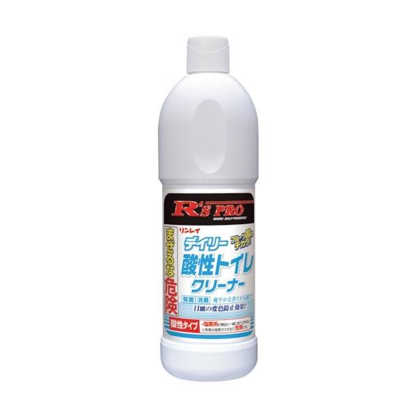 リンレイ R’sPRO デイリー酸性トイレクリーナー 800ML 787734 +12本