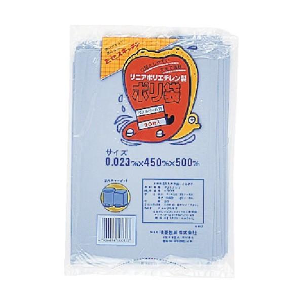 積水フィルム ポリ袋 ぺタルペール用 透明 #80 N-9775 ヘ゜タルヘ゜ール#80トウメイ20...