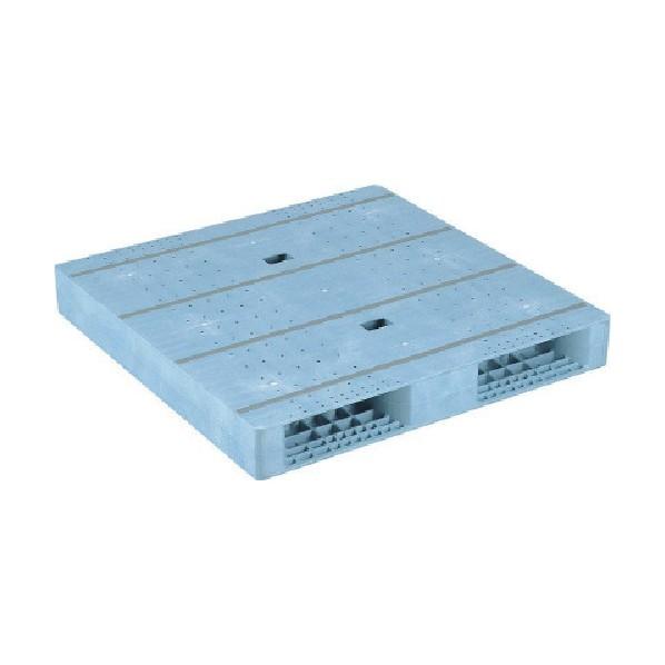 ※法人専用品※サンコー プラスチックパレット 812186 R2ー1111Fー4 青 R2-1111...
