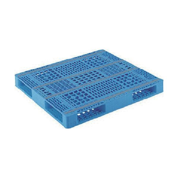 ※法人専用品※サンコー プラスチックパレット 811003 R4ー1011ー2青 SK811003-...