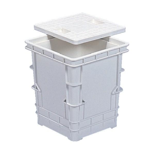 ※法人専用品※サンコー 集水マス#250(本体) 805382 ホワイト SKMA-250-WH 1...