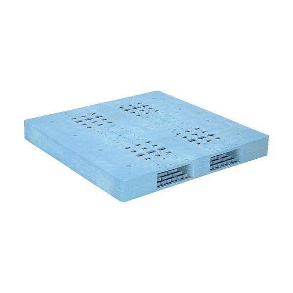 ※法人専用品※サンコー プラスチックパレット 816900 R-1313F青 SK-R-1313F-...