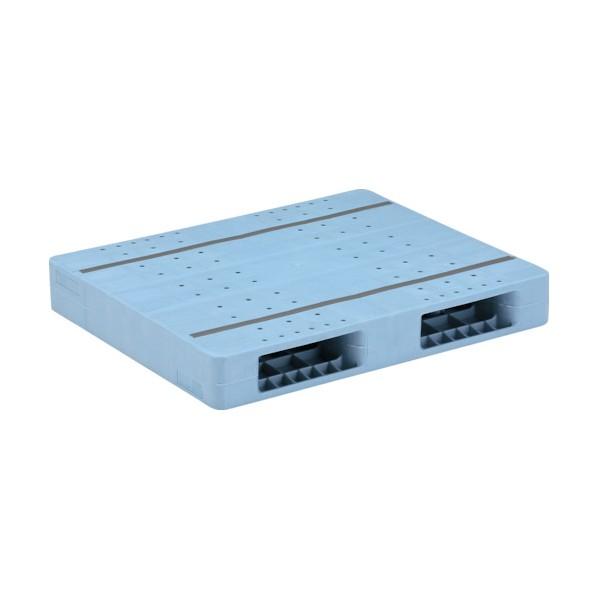 ※法人専用品※サンコー プラスチックパレット 812250 R2-070085F青 SK-R2-07...