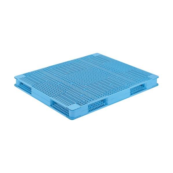 ※法人専用品※サンコー プラスチックパレット 816308 R4-1114-4青 SK-R4-111...