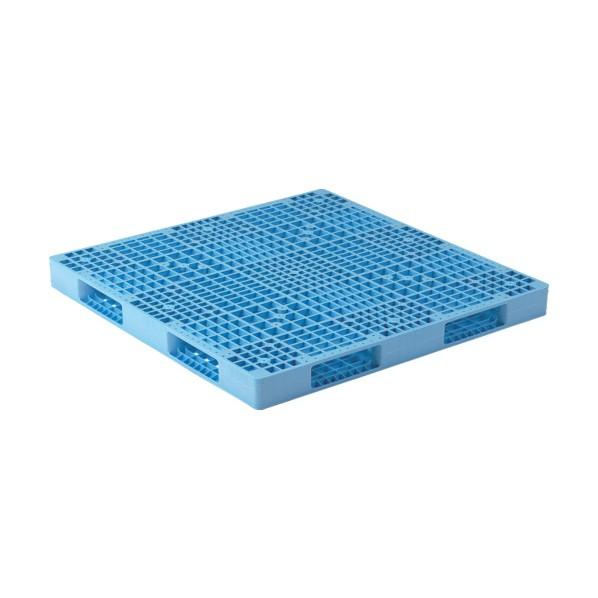※法人専用品※サンコー プラスチックパレット 811008 R4-1414青 SK-R4-1414-...