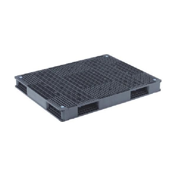 ※法人専用品※サンコー プラスチックパレット 816351 R4ー1114ー5 グレー R4-111...