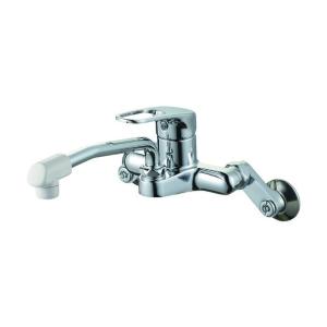 □SANEI シングル浄水器付ワンホールスプレー混合栓 （品番