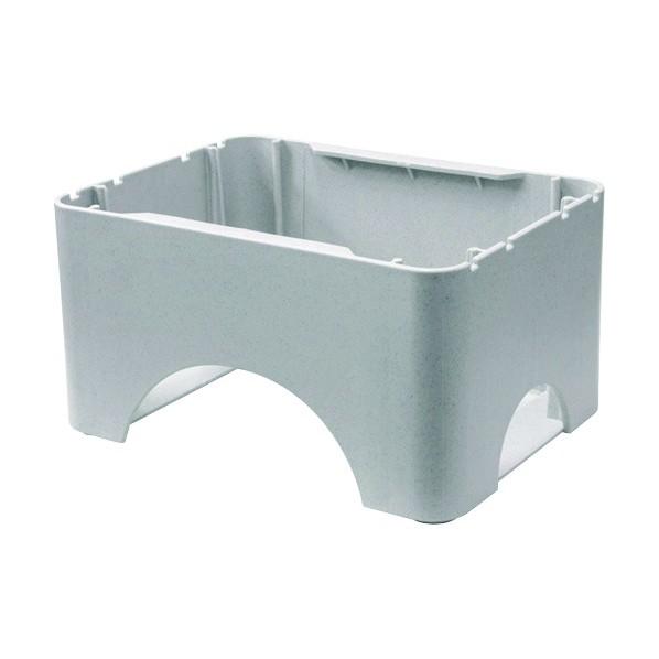 サンエイ 水栓柱パン用架台 グレー W415XD328XH210 HW80-1-550