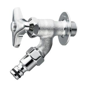 KVK 水栓金具 KVK K8SPZ 屋外ホース接続ニップル付散水栓 寒冷地用