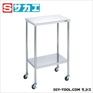 サカエステンレスCSワゴン(SUS304・ゴム車)ステンレスCSS1ASU