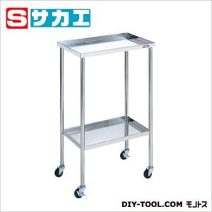 サカエステンレスCSワゴン(SUS304・ゴム車)ステンレスCSS2ASU