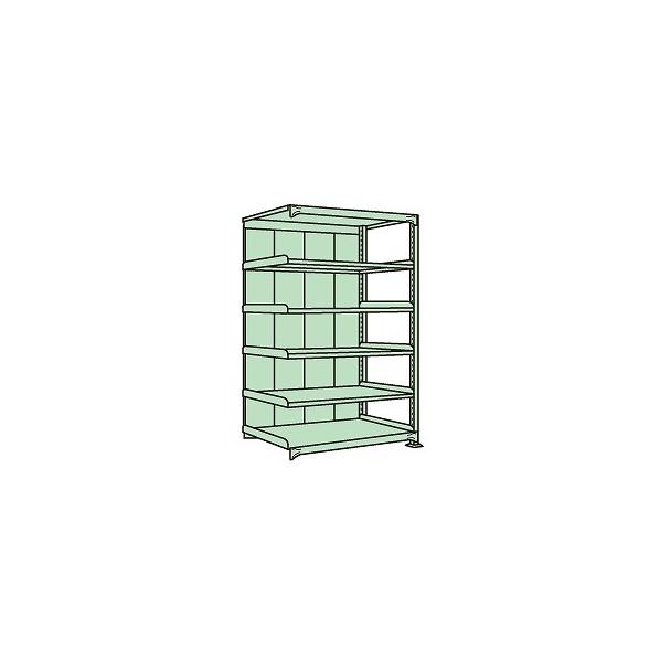 サカエ中量棚PB型パネル付（500kg/段・連結・6段タイプ）PBG-2756R