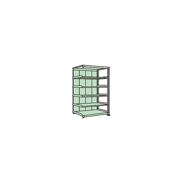 サカエラークラックパネル付（150kg/段・連結・6段タイプ）PRLG-2746R