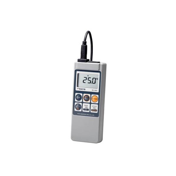 サトー メモリ機能付・防水デジタル温度計/8080-00 SK-1260/HONTAI