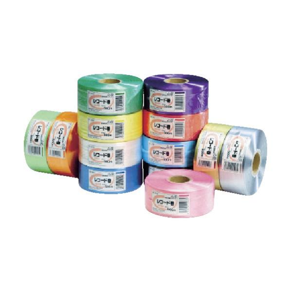 積水 PEカラー平テープ レコード巻 空 500ml R550L 1