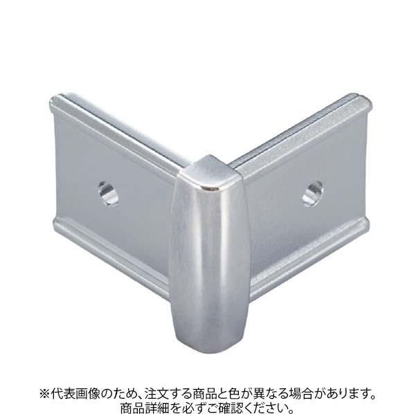 積水樹脂プラメタル メタカラー AKA-13×4U出隅R ブラックブラウン 1個