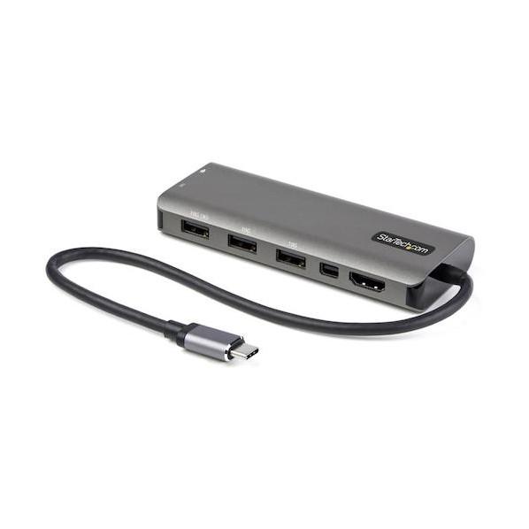 STARTEC.COM社 USBマルチハブ/USB-C/HDMI又はmDP/100W PD/4x U...