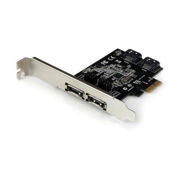 STARTEC.COM社 PCI Expressカード/x1/2x SATA 3.0増設/内部・外部...