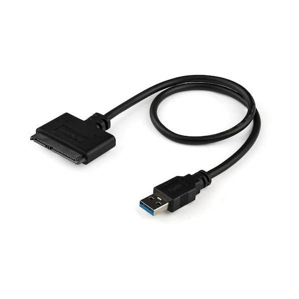 STARTECH.COM USB - SATA変換ケーブル/2.5インチSSD/HDDドライブ用/5...
