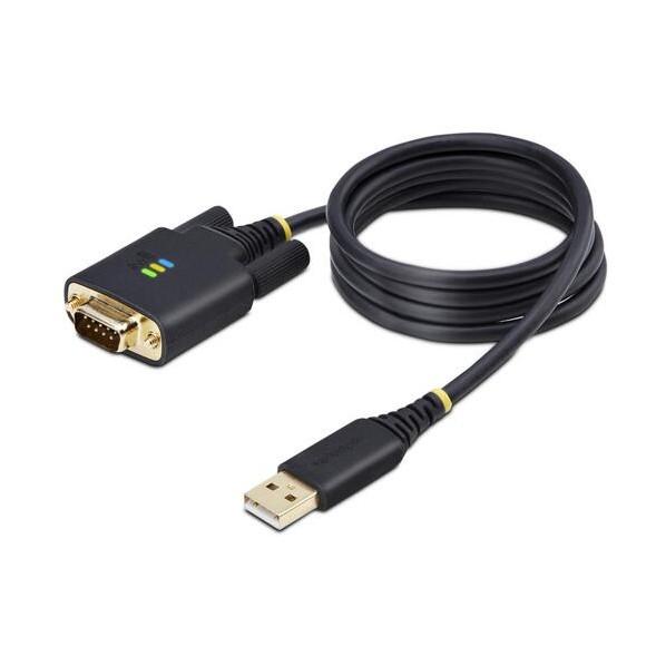 STARTECH.COM USB - シリアル変換ケーブル/USB 2.0/1m/1ポート/COM保...