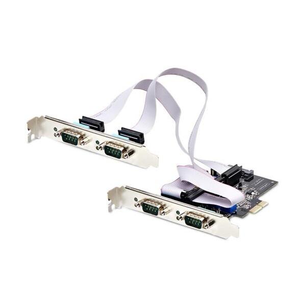 STARTECH.COM RS232C RS422 RS485インターフェースカード/PCIe x1...