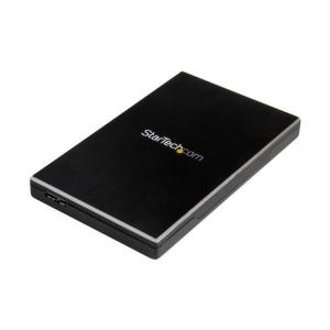 STARTECH.COM 外付けハードディスクケース/USB 3.0接続/2.5インチ/10Gbps/SATA 3.0/最大9.5mm/UASP S251BMU313 1個