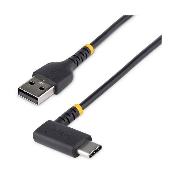 STARTECH.COM USBケーブル/USB-A - USB-C/30cm/USB 2.0/L型...