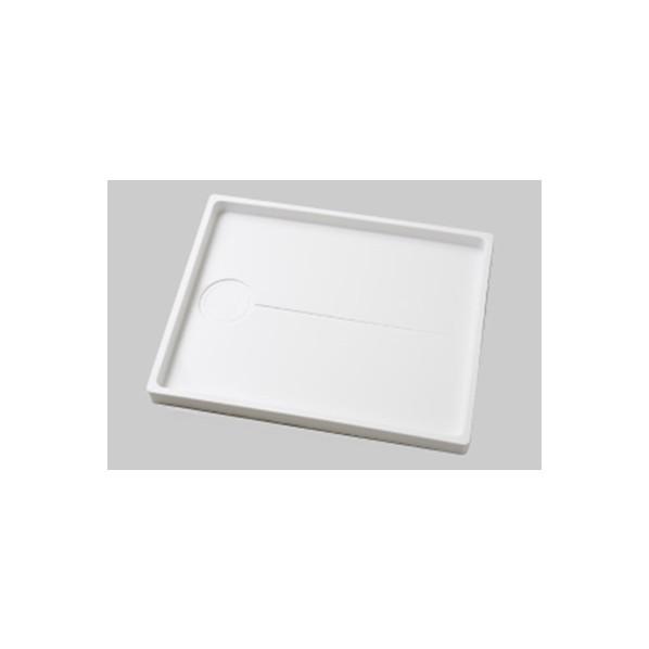 シナネン シナネン製洗濯機防水パン 万能トレイ スノ ー ホワイト 800×640×60mm(外寸)...