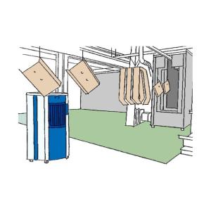 ※法人専用品※静岡製機 静岡 気化式冷風機RK...の詳細画像2