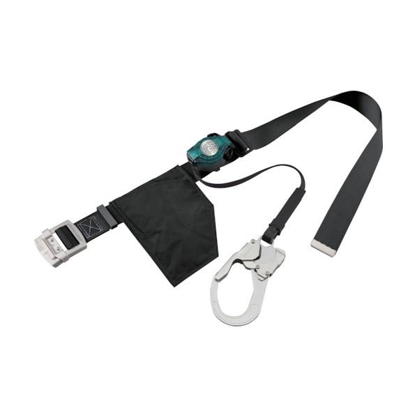 サンコー ロック装置付き巻取器式胴ベルト リコロN ブラック Mサイズ RA507N-BL 1点