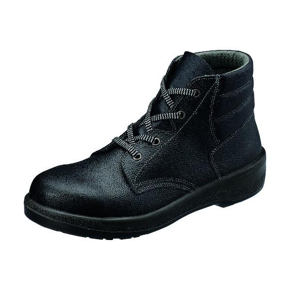 シモン 安全靴編上靴７５２２黒２７．０ｃｍ 7522N27.0