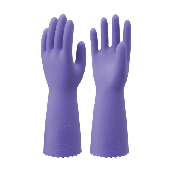ショーワグローブ ショーワナイスハンドミュー厚手Ｌサイズ バイオレット 1