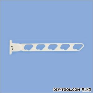 神栄ホームクリエイト ラチェット式物干金物(窓壁・上下可動型) ホワイトクリーム SK-66RF-WC 1本｜diy-tool