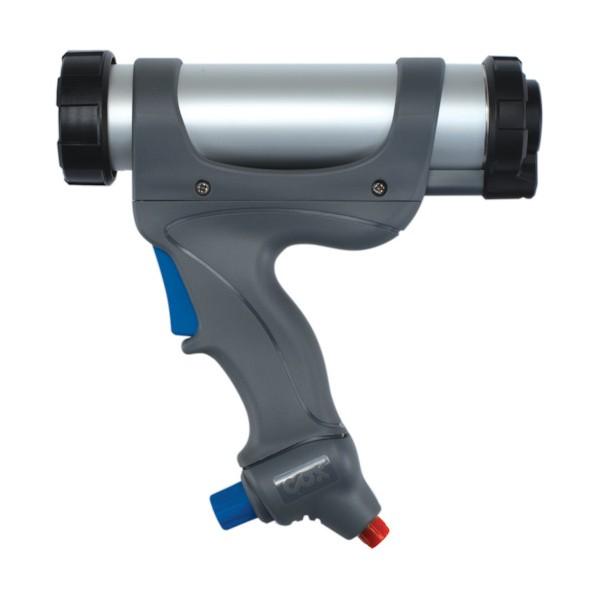 シャープ化学工業 コーキングガン エアフローガン3 330mlカートリッジ CGE0-08-33A ...