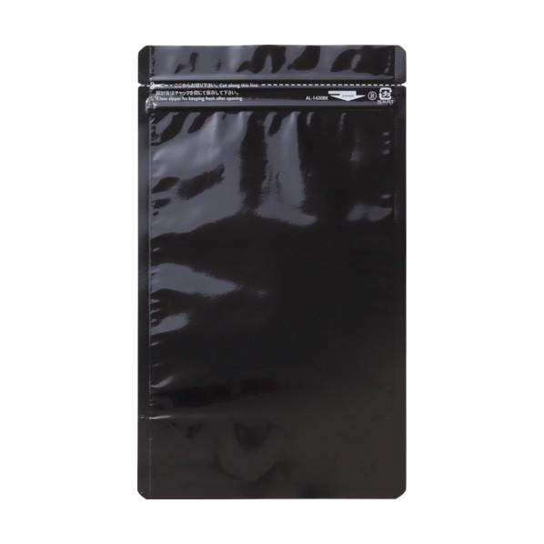 セイニチ セイニチ　「ラミジップ」　アルミカラースタンドタイプ　黒　２００×１４０＋４１　（５０枚入...
