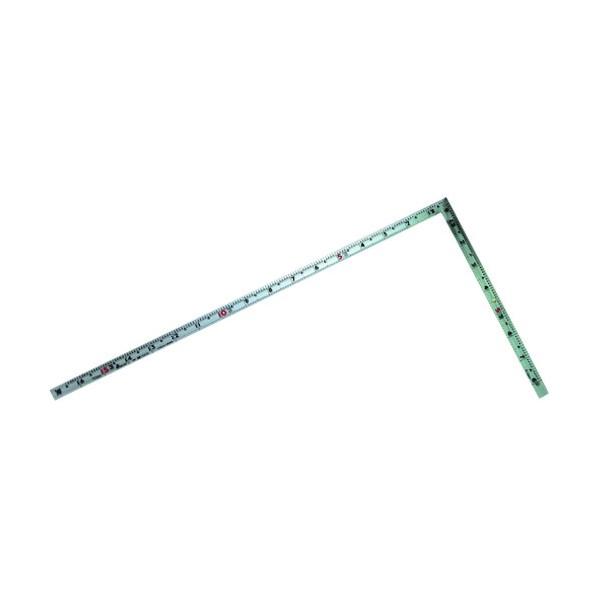 シンワ測定 曲尺同厚同目マグネット付(さしがね) シルバー 1尺6寸 10181