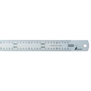 シンワ (大型) 14079 直尺 ステン 3M : ハカル.com・Yahoo!店 - 通販
