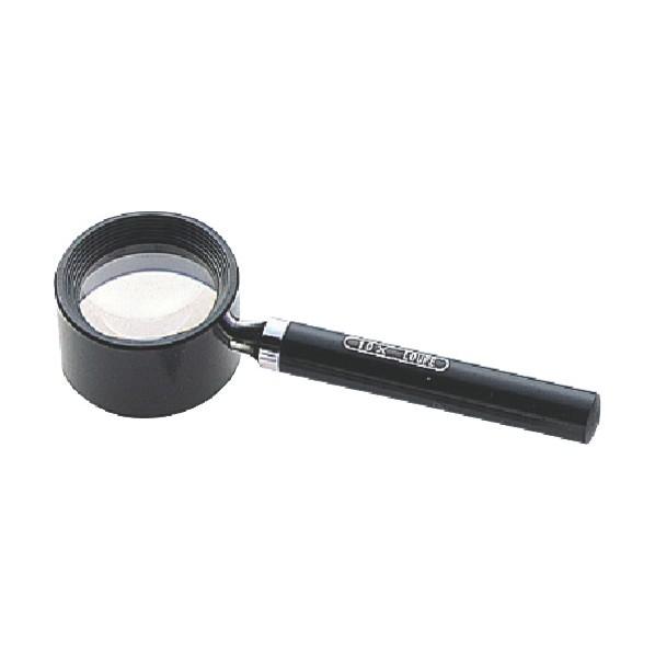 シンワ測定 ルーペR-2高倍率10倍柄付虫メガネ 28mm 75565 1点