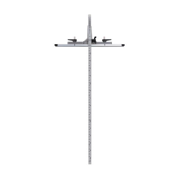 シンワ測定 丸ノコガイド定規 Tスライドスリムシフト2 45cm 併用目盛 73543