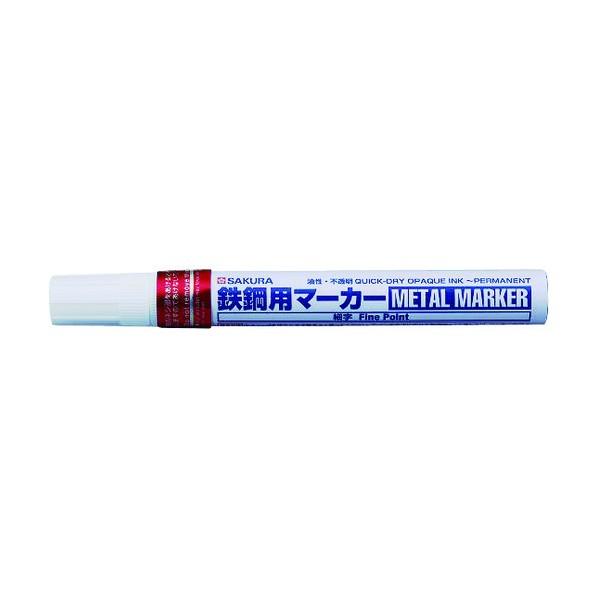 サクラクレパス 鉄鋼用マーカー細字 赤 PKK-S-19R