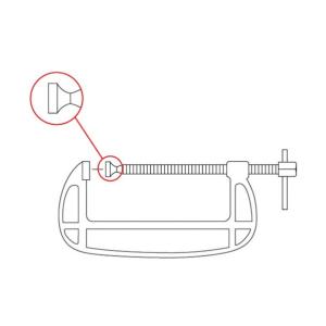 スーパーツール シャコ万力用アダプタ BCA5...の詳細画像1