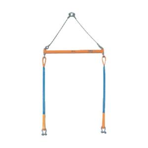 SUPER TOOL スーパーツール 木質梁専用吊クランプ 2点吊用天秤セット