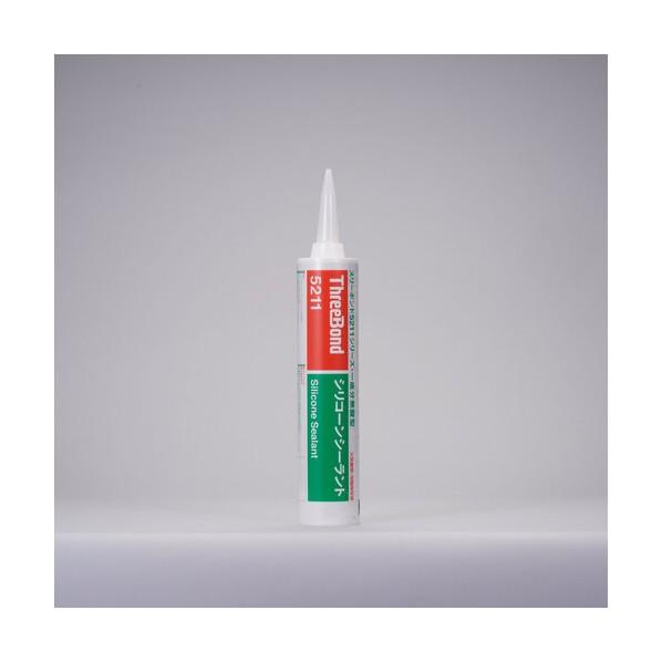 スリーボンド シリコーンシーラントＴＢ５２１１Ｅ３３０ｍｌ黒色 49 x 50 x 284 mm T...