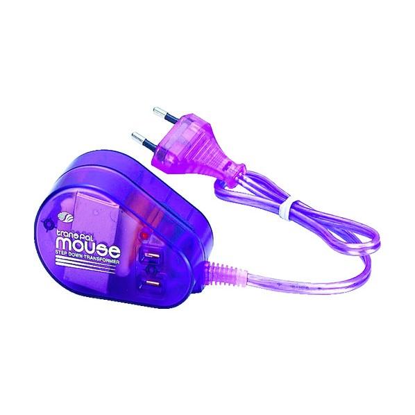 スワロー電機 海外用トランス容量20VA 幅×奥行×高さ:7.7×3.9×5.4cm MOUSE-2...