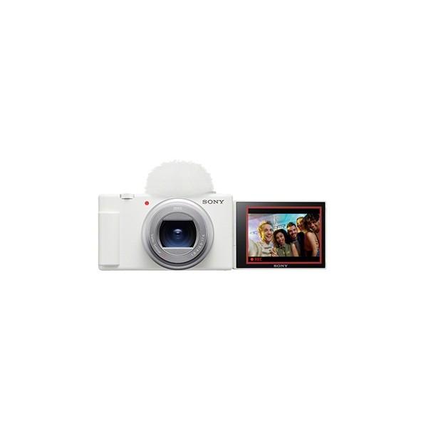 ソニー デジタルカメラ VLOGCAM ZV-1 II ホワイト H60mm×W106mm×D47m...